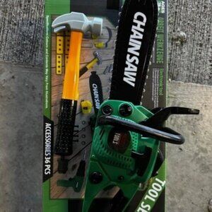 Toy Chainsaw for Kids Chainsaw Toys Pretend Play Series Kids Tool Set
